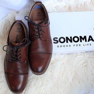 Genuine Leather Sonoma Efren +3 pair dress socks